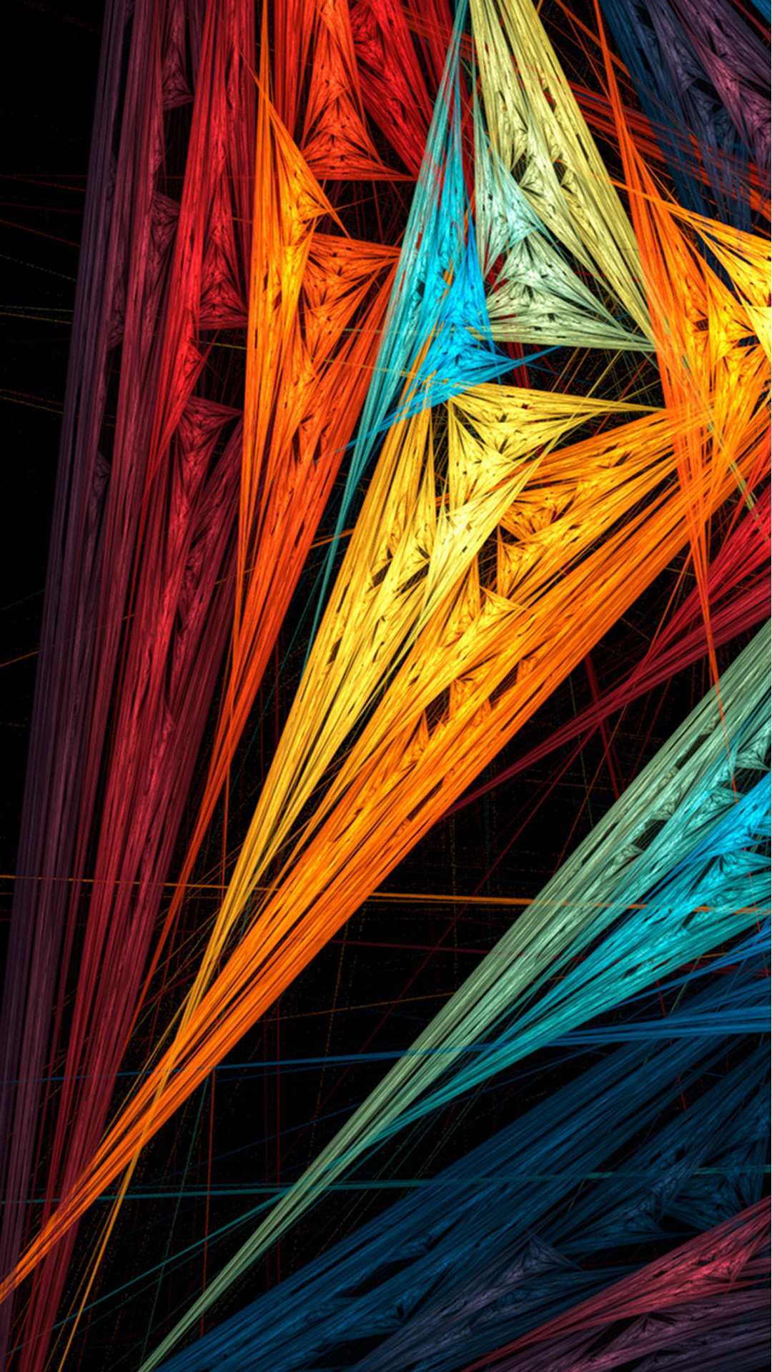Abstract Colours Wallpaper