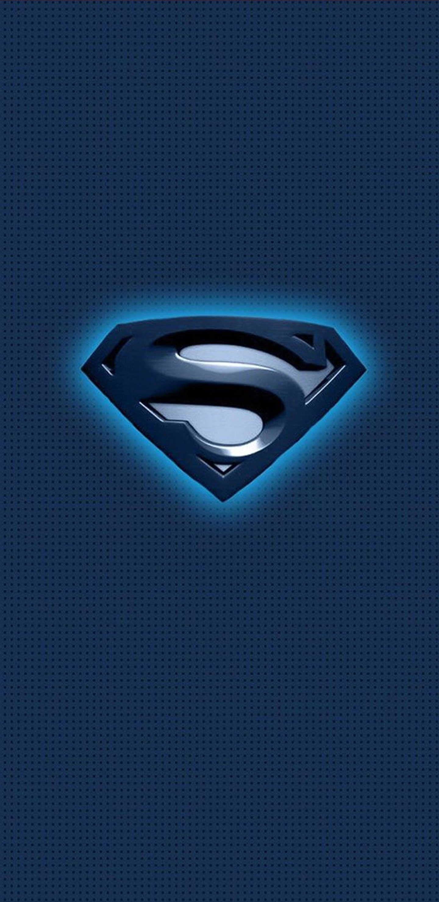 Super Hero Super Man Logo Wallpaper