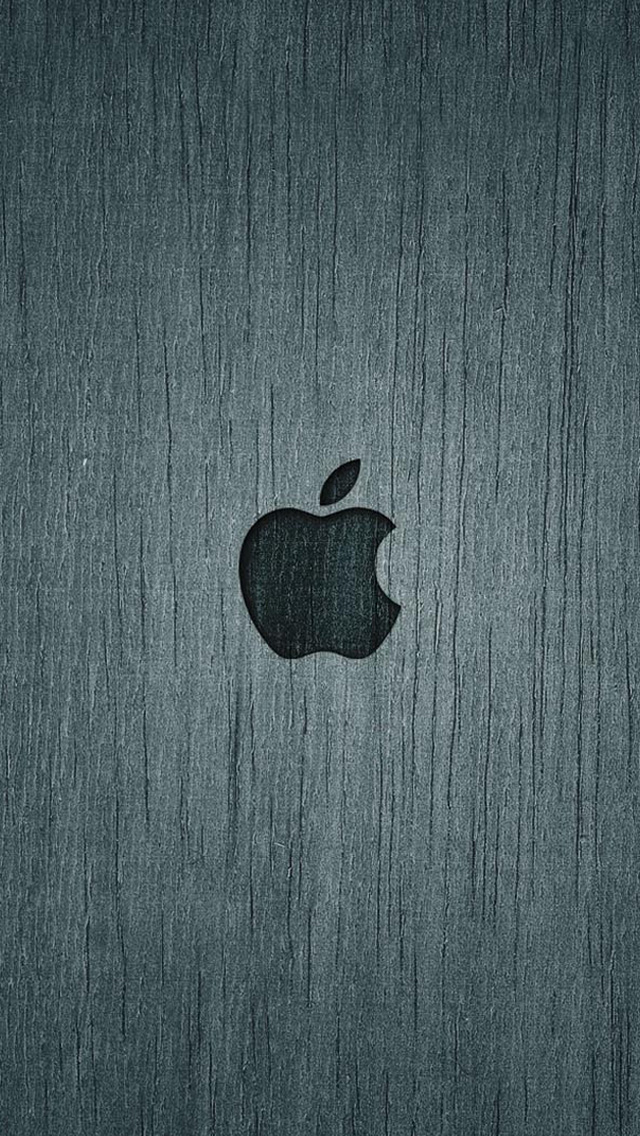 Apple Gray Wallpaper