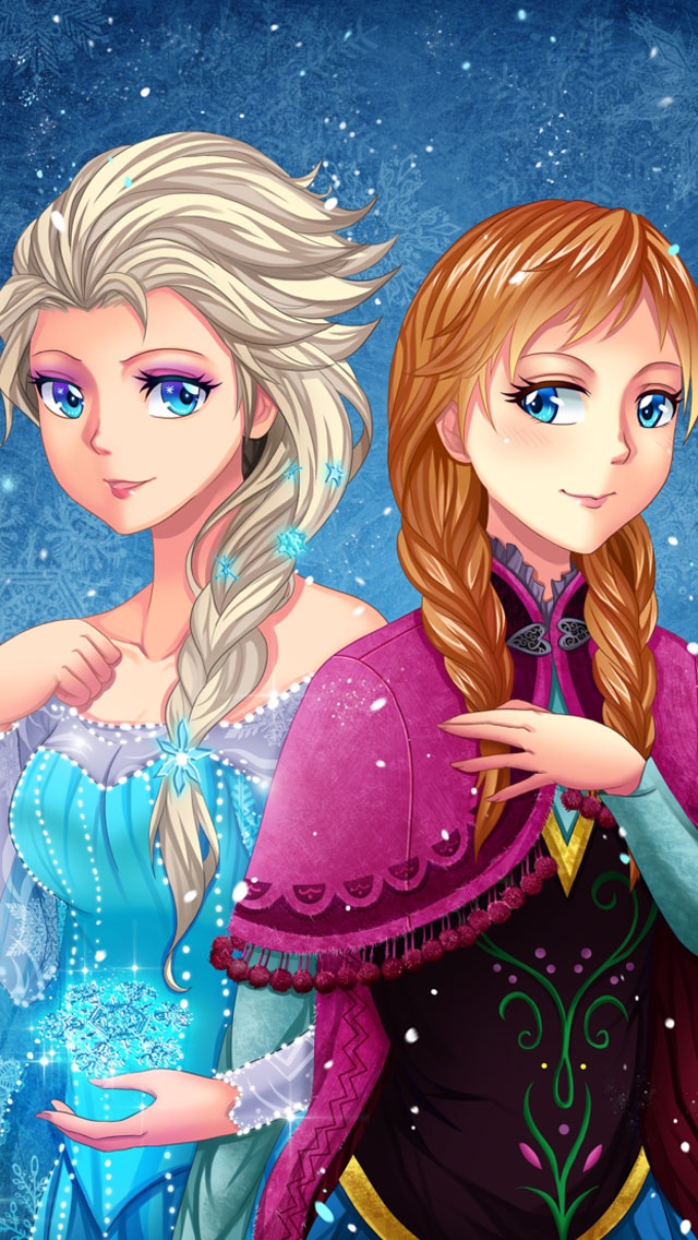 Frozen Elsa And Ana Wallpaper Wallpaper