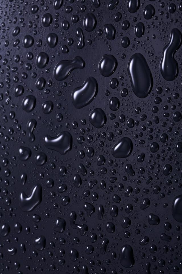 3D IPhone 5 Wallpapers Water Drop Effects 1 Wallpaper