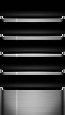 IPhone 5 Wallpaper Steel Shelves 02
